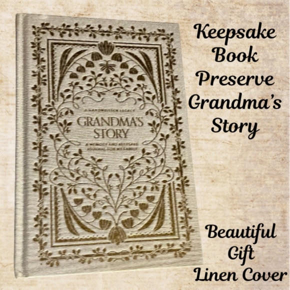 Journal for Grandma - a Keepsake for the family Guide to write-  by Korie Herold - Picture 1 of 7